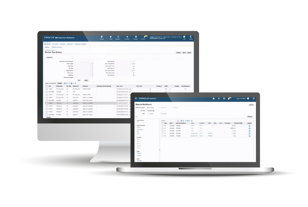 Oracle E-Business Suite Interface